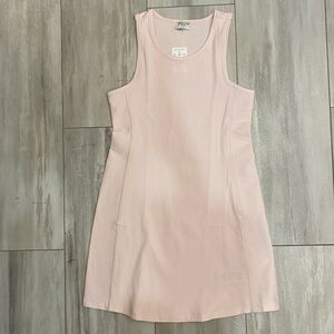 NWT Crewcuts Light Pink Sleeveless Ribbed Golf & Tennis Active Dress, girls 14